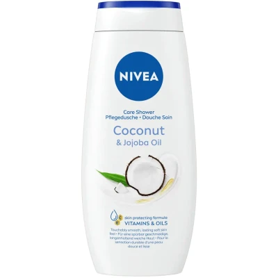 Afbeelding van Nivea Coconut &amp; Jojoba Oil Care Shower Multiverpakking 6x250ML