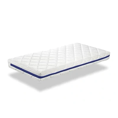 Afbeelding van Matras voor wieg, 57 x 117 cm, schuim, hoogte 11 ademend en afneembaar overtrek, ideaal baby&#039;s
