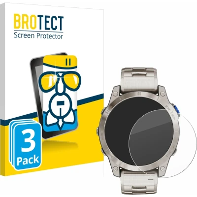 Afbeelding van BROTECT AirGlass kogelwerende glasfolie, Smartwatch beschermfolie, Transparant