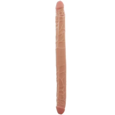Afbeelding van Dubbele Dildo met Realistische Look 40 CM Huidskleur