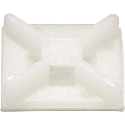 Afbeelding van TRU COMPONENTS Bevestigingssokkel 543234 Bundel Ø (bereik) 17 mm (max) 4 voudige invoeging Transparant 50 stuk(s)