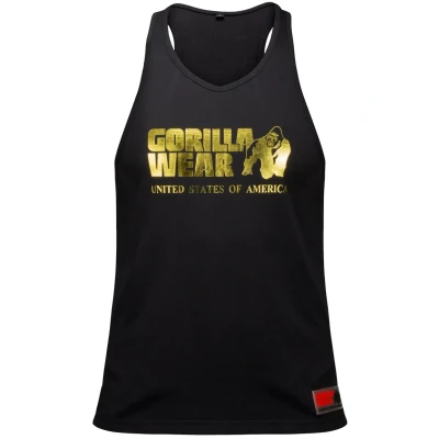 Afbeelding van Gorilla Wear Classic Top goldcoloured, Heren, Maat: XXL, Gold coloured