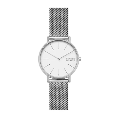 Afbeelding van Skagen Signatur Horloge silvercoloured, Dames, Maat: One Size, Silver coloured