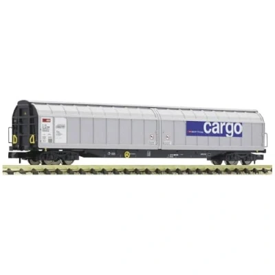 Afbeelding van Fleischmann 6660064 N grote schuifwandwagen van de SBB Cargo