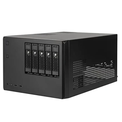 Image de Serveur NAS SilverStone Technology SST CS351B 5 Baies SATA Micro ATX Noir