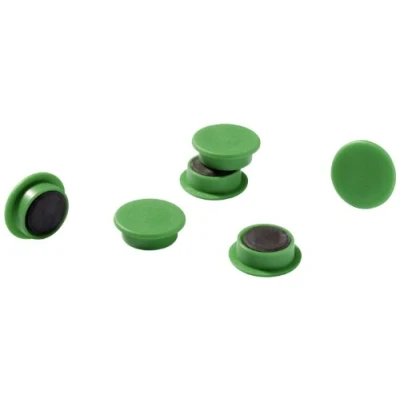 Afbeelding van Durable 475205 Magneten industriële verpakking, 21 mm, 210p, groen, 20 stuks