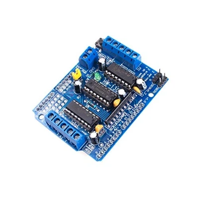 Afbeelding van ANGEEK L293D Motor Driver Shield Stappenmotor voor Arduino Duemilanove Mega UNO R3 AVR ATMEL