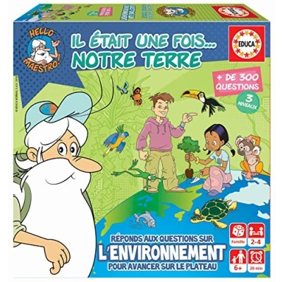 Image de Mini jeu de société Educa Il était une fois… notre terre