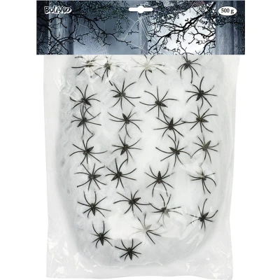 Afbeelding van Spinrag 500 gr. met 25 spinnen 74425