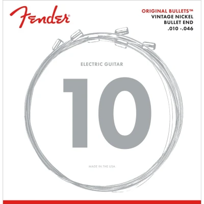 Afbeelding van Fender 3150R Original Bullets Pure Nickel Snarenset voor elektrische gitaar .010 .046