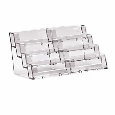 Afbeelding van TAYMAR 8BC93 visitekaartjeshouder, 2 x 4 etages, transparant