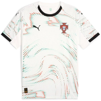 Afbeelding van Puma Portugal FPF AWAY Replica Tshirt print, Heren, Maat: Large, White/black