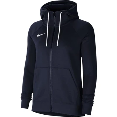 Afbeelding van Nike Performance W NK FLC PARK20 FZ Hoodie Sweater met rits, Dames, Maat: Large, Obsidian / white
