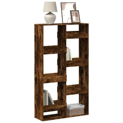 Afbeelding van vidaXL Boekenkast 100x33x175 cm bewerkt hout gerookt eikenkleurig