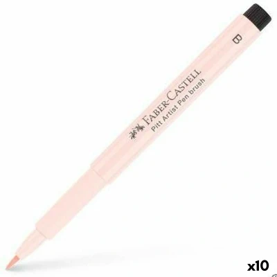 Afbeelding van Markeerstiften Faber Castell Pitt Artist Licht Roze 10 Stuks