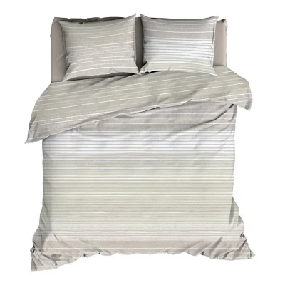 Afbeelding van Romanette Jordy Dekbedovertrek Extra breed 260x200/220 cm Chalky