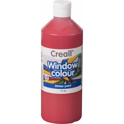 Afbeelding van Creall Raamverf Rood, 500ml