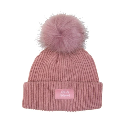 Image de Kentucky Bonnet Pompom Rose Vieux