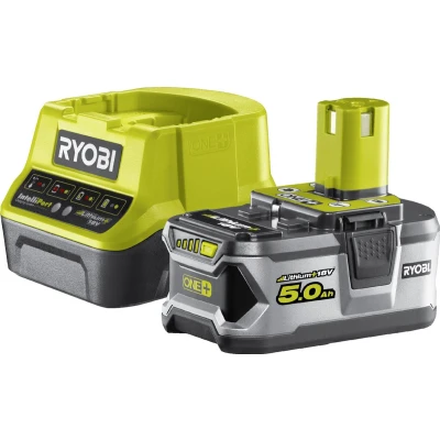 Afbeelding van Ryobi RC18120 150 18V Li Ion accu Starterset (1x 5.0Ah accu) + lader 5133003366