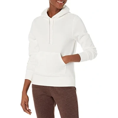 Image de Amazon Essentials Sweat à capuche en polaire (disponible grande taille) Women&#039;s, Blanc, XXL