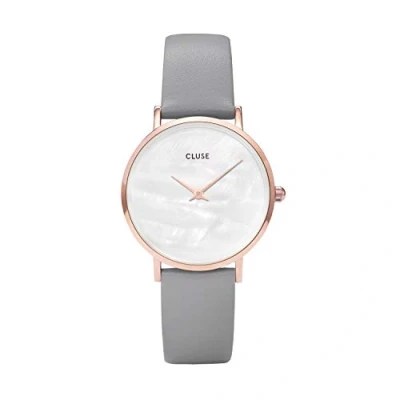 Afbeelding van CLUSE Minuit La Perle Rose Gold White Pearl/Elephant Grey CL30049