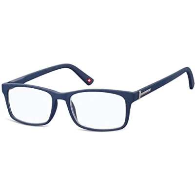 Afbeelding van Montana Leesbril Blauwlichtfilter Blauw Sterkte +0,00 (blfbox73b)