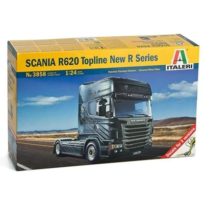 Afbeelding van Italeri SCANIA R620 V8 New R Series Montagekit Vrachtwagen/oplegger modelbouw 1:24