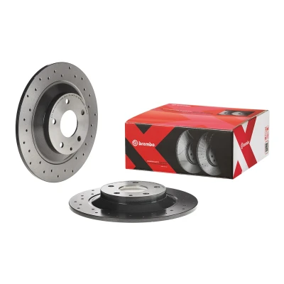 Afbeelding van BREMBO 08.C425.1X Remschijf 303 10 5 Geperforeerd, volledig Gecoat MAZDA: CX I, II, 30