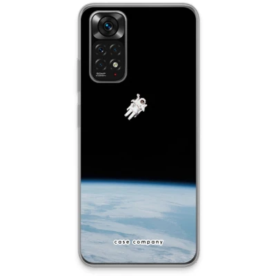Afbeelding van Case Company® hoesje geschikt voor Xiaomi Redmi Note 11 Alone in Space Soft Cover Telefoonhoesje Bescherming aan alle Kanten en Schermrand