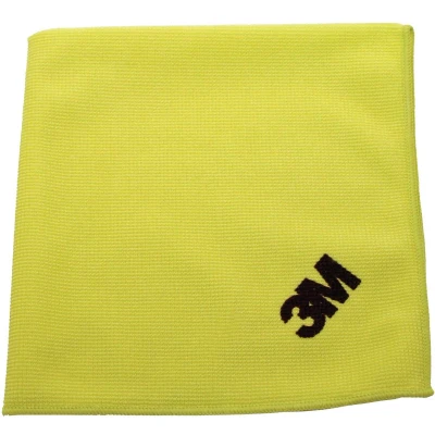 Afbeelding van 3m Microvezeldoek, Geel, Pak Van 10 Stuks Microvezeldoek