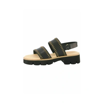 Afbeelding van Paul Green Sandalen, Dames, Maat: 36, Star calf black Leer