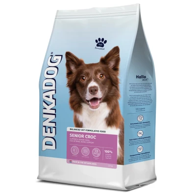Afbeelding van Denkadog Senior Croc Rund&amp;Vis&amp;Kip Hondenvoer 2.5 kg