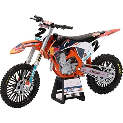 Afbeelding van NEWRAY Red Bull Ktm 450sx f Factory Racing Team schaal 1:12