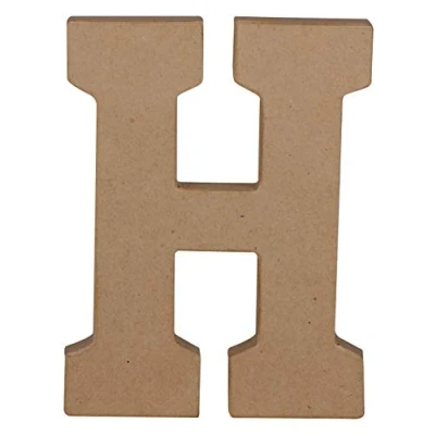 Afbeelding van Decopatch Letter 20 cm Papier marche H