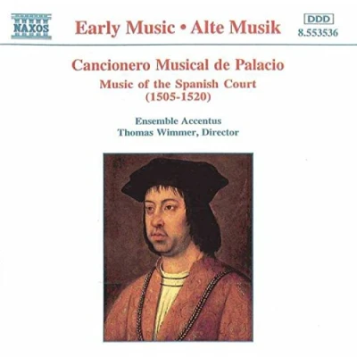 Afbeelding van Ensemble Accentus Cancionero Musical De Palacio (CD)
