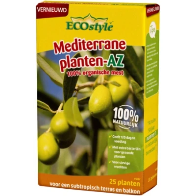 Afbeelding van Ecostyle Mediterrane Planten Az Siertuinmeststoffen 25 800 g stuks