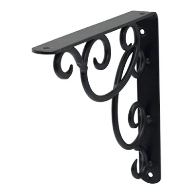 Afbeelding van DURAline DL Curly Hoek, 19 x cm, antiek zwart