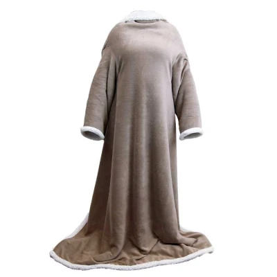Afbeelding van Unique Living Plaid Lars Taupe 140x180cm