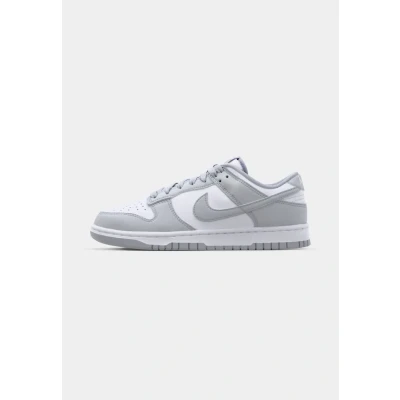 Afbeelding van Nike Sportswear DUNK Retro Sneakers laag, Heren, Maat: 38.5, White/light smoke grey/white Imitatieleer/ textiel