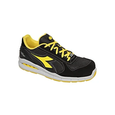 Afbeelding van Diadora, RUN NET Airbox Low S1P SRC heren, C8701 Aluminium grijs, winddicht, 42 EU, Grijs Winddicht