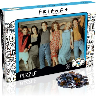 Afbeelding van Winning Moves Friends Jigsaw Puzzle Stairs 1000 stukjes