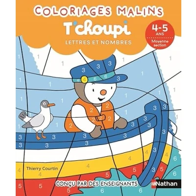 Afbeelding van T&#039;choupi lettres et nombres ms