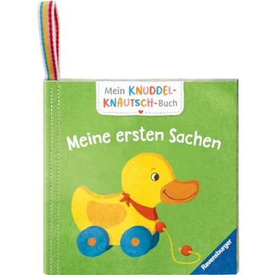 Afbeelding van Mein Knuddel Knautsch Buch: Meine ersten Sachen; weiches Stoffbuch, waschbares Badebuch, Babyspielzeug ab 6 Monate