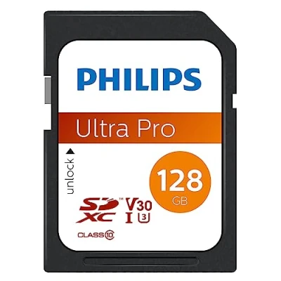 Afbeelding van Philips FM12SD65B SDXC kaart 128GB Class 10 UHS I U3