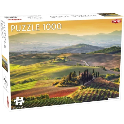 Afbeelding van Puzzel Landscape: Italian Countryside / Tuscany 1000 stukjes
