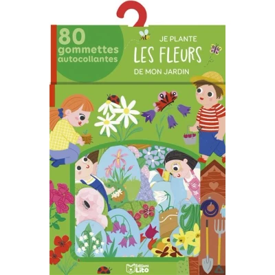 Image de Gommettes je plante les fleurs