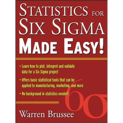 Afbeelding van Statistics For Six Sigma