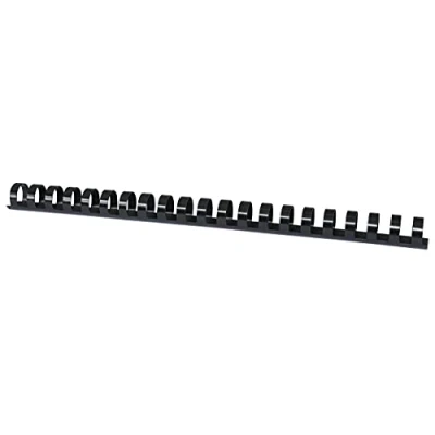 Afbeelding van OFFICER PRODUCTS 20241615 05 kunststof binderkammen DIN A4, 16 mm (145 pagina&#039;s), binding, 100 stuks, zwart