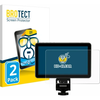 Afbeelding van BROTECT Screenprotector voor Rollei Viltrox DC X3 6&quot; Folie Beschermfolie transparant (2 Stuks)