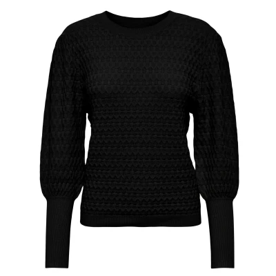 Afbeelding van ONLY Onlfaye LIFE Trui, Dames, Maat: Large, Black